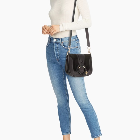 NWT SEE BY CHLOE BLACK HANA BAG - Picture 7 of 7